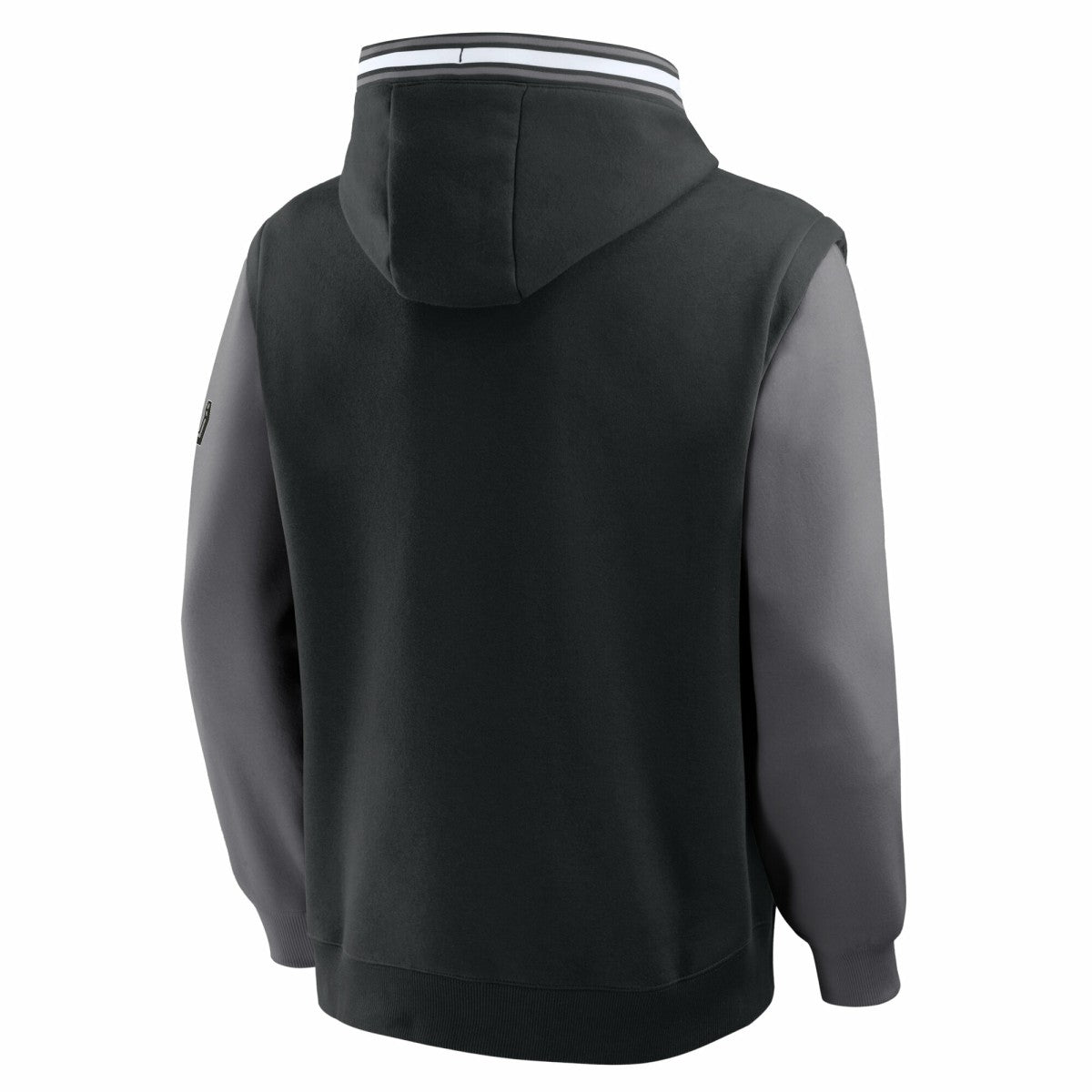 San Antonio Spurs Half Court Shot Clock Fastbreak Hoodie Black/Gray