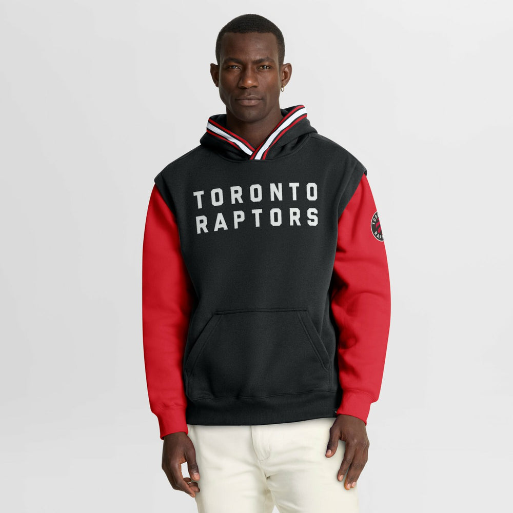 Toronto Raptors Half Court Shot Clock Fastbreak Hoodie Black/Red