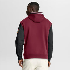 Cleveland Cavaliers Half Court Shot Clock Fastbreak Hoodie Wine/Black