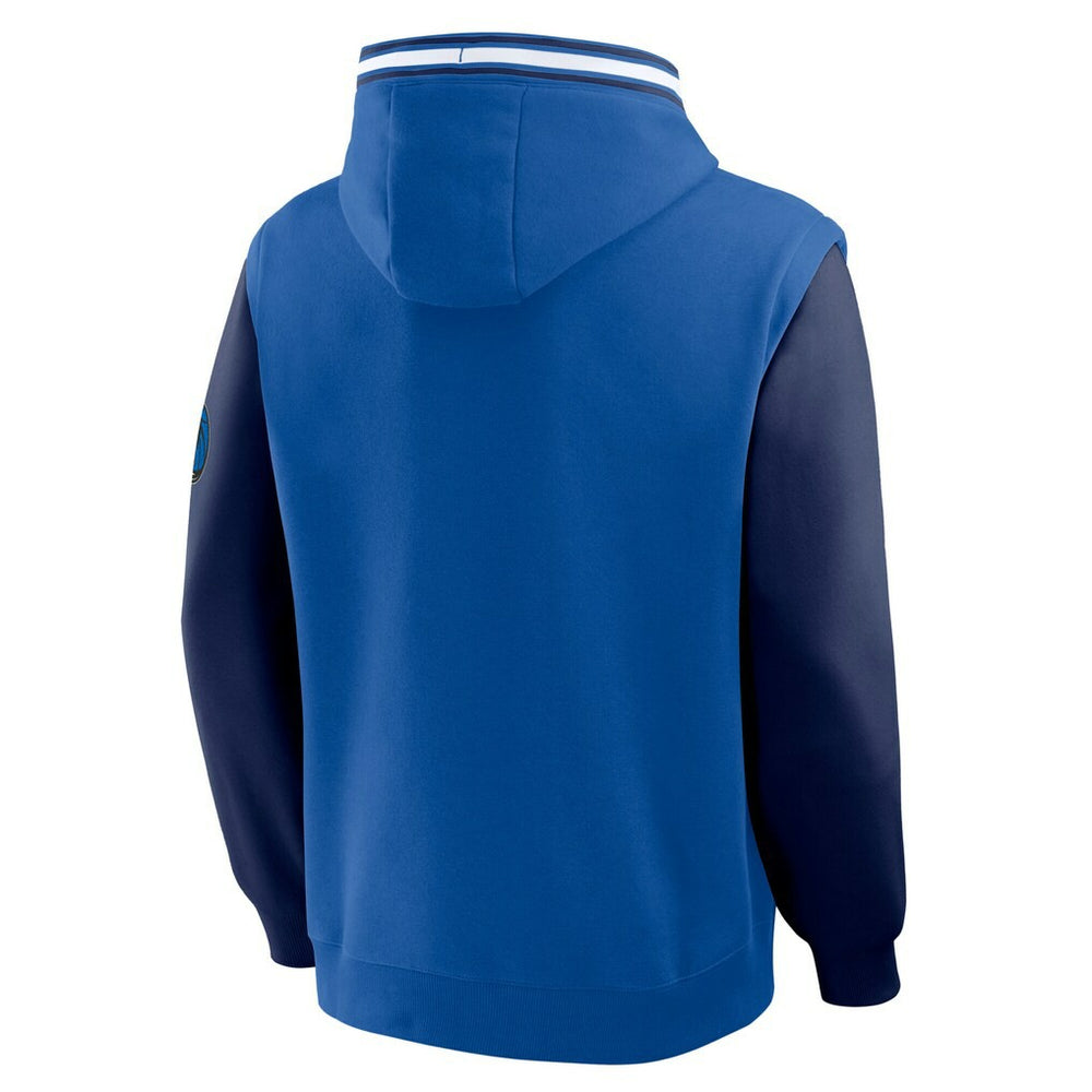 Dallas Mavericks Half Court Shot Clock Fastbreak Hoodie Blue/Navy