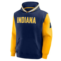 Indiana Pacers Half Court Shot Clock Fastbreak Hoodie Navy/Gold