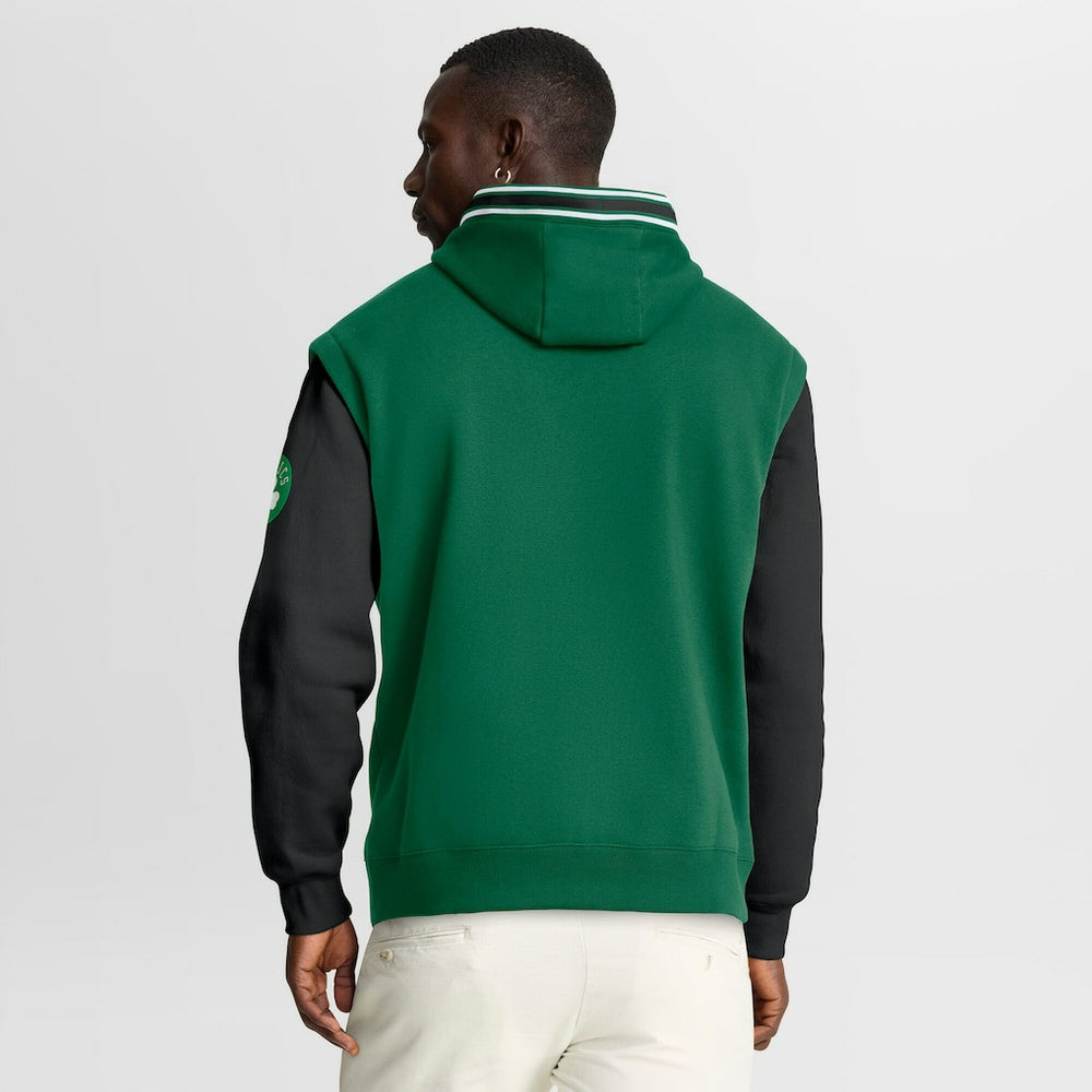 Boston Celtics Half Court Shot Clock Fastbreak Hoodie Kelly Green/Black