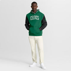 Boston Celtics Half Court Shot Clock Fastbreak Hoodie Kelly Green/Black