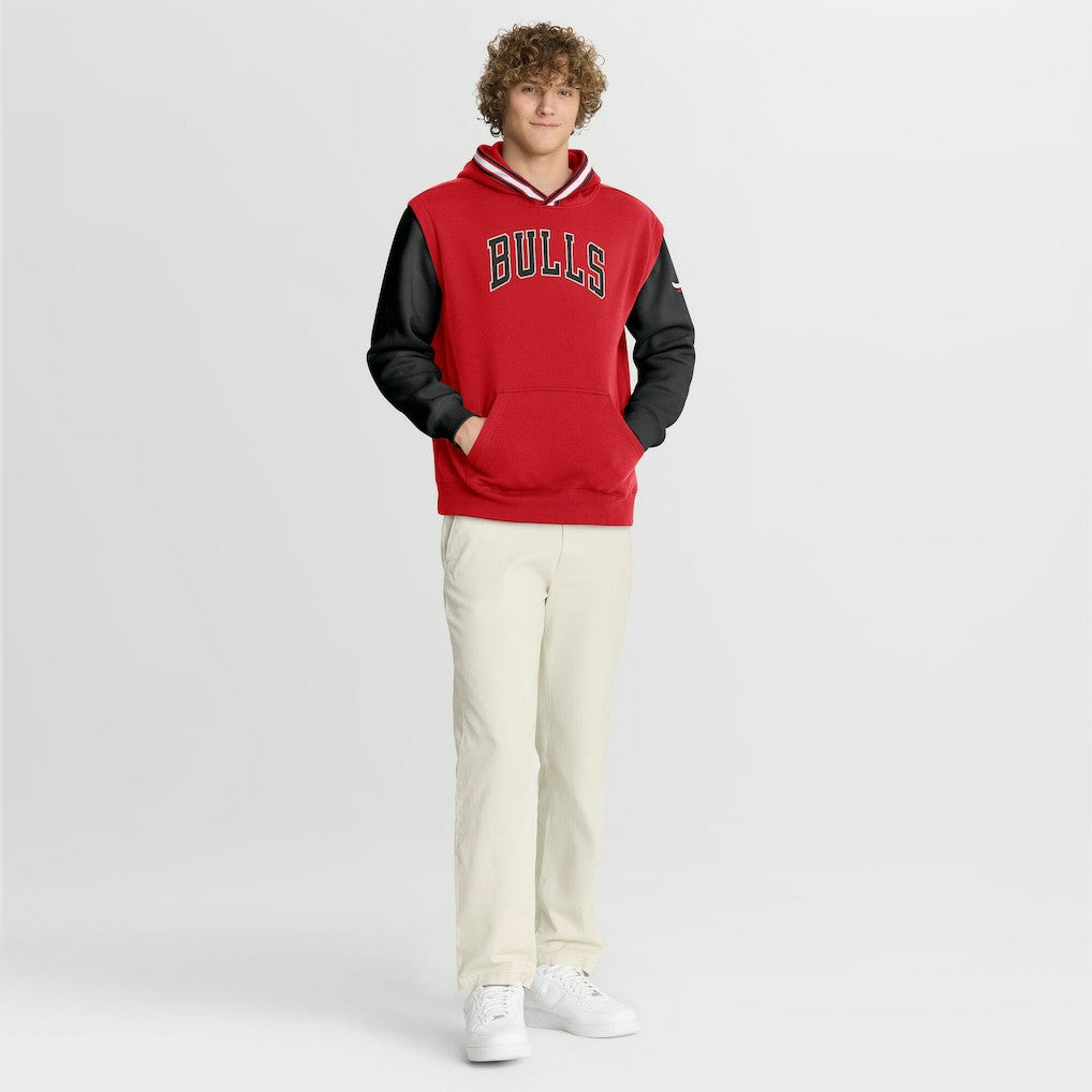 Chicago Bulls Half Court Shot Clock Fastbreak Hoodie Red/Black