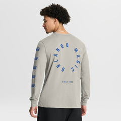 Orlando Magic Crossover Collection Ball Screen Action Premium Long Sleeve T-Shirt Cream