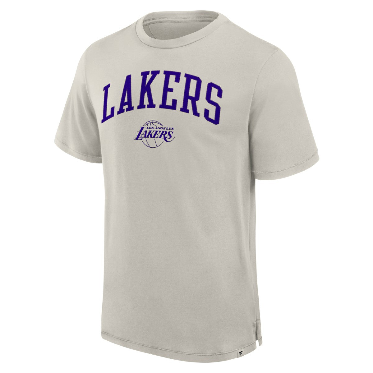 Los Angeles Lakers Crossover Collection Pull Up Jumper Shot Premium T-Shirt Cream