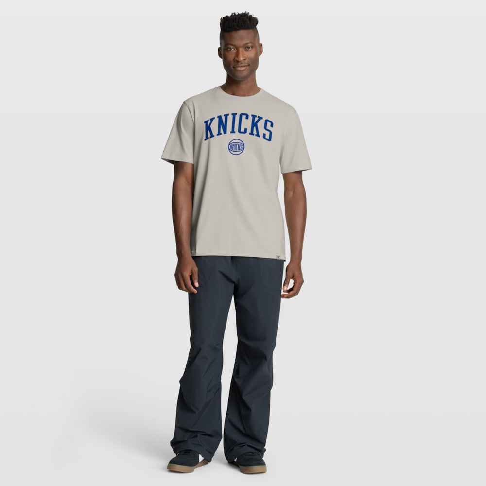 New York Knicks Crossover Collection Pull Up Jumper Shot Premium T-Shirt Cream