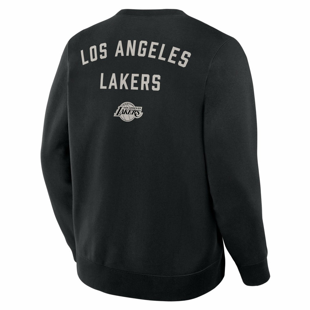 Los Angeles Lakers Crossover Collection Defensive Rotation Drill Premium Pullover Sweatshirt Black