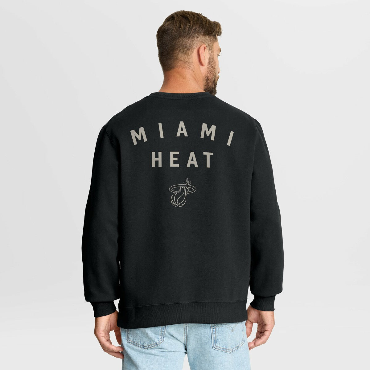 Miami Heat Crossover Collection Defensive Rotation Drill Premium Pullover Sweatshirt Black