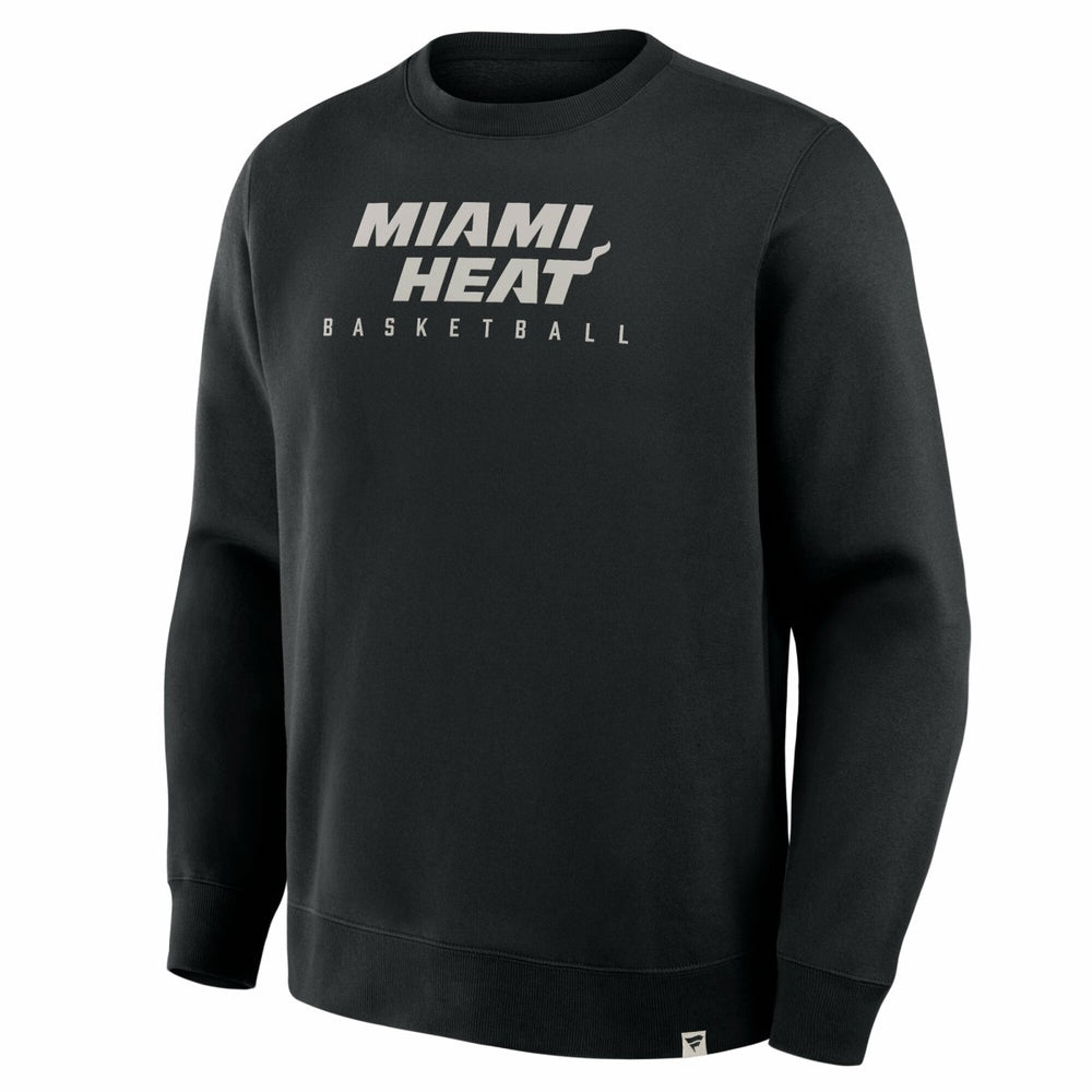 Miami Heat Crossover Collection Defensive Rotation Drill Premium Pullover Sweatshirt Black