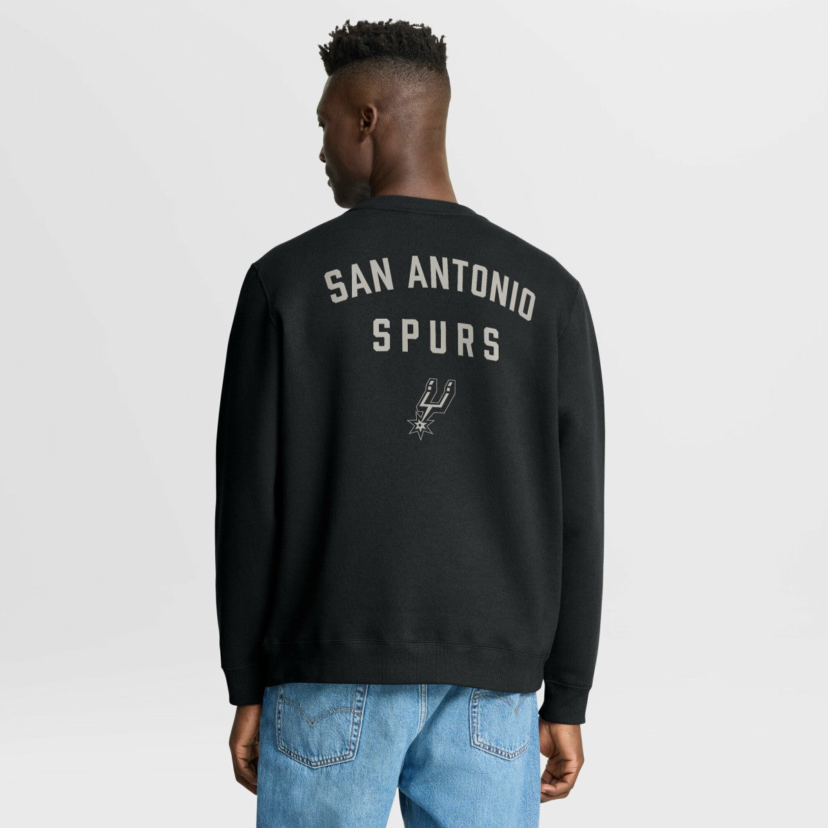 San Antonio Spurs Crossover Collection Defensive Rotation Drill Premium Pullover Sweatshirt Black