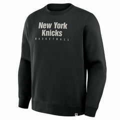 New York Knicks Crossover Collection Defensive Rotation Drill Premium Pullover Sweatshirt Black