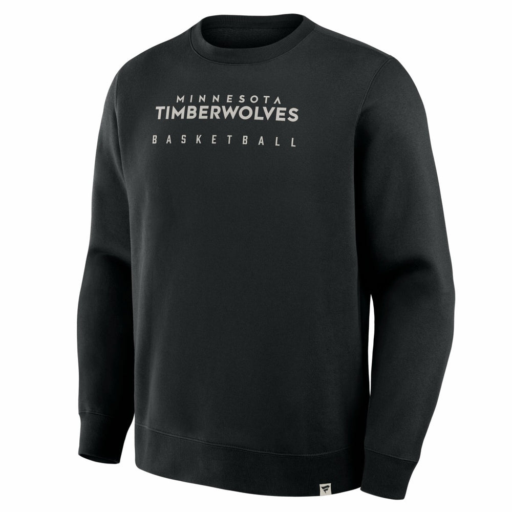 Minnesota Timberwolves Crossover Collection Defensive Rotation Drill Premium Pullover Sweatshirt Black