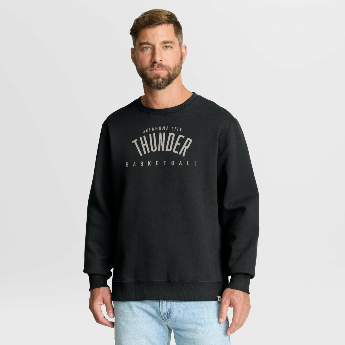 Oklahoma City Thunder Crossover Collection Defensive Rotation Drill Premium Pullover Sweatshirt Black