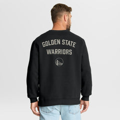 Golden State Warriors Crossover Collection Defensive Rotation Drill Premium Pullover Sweatshirt Black