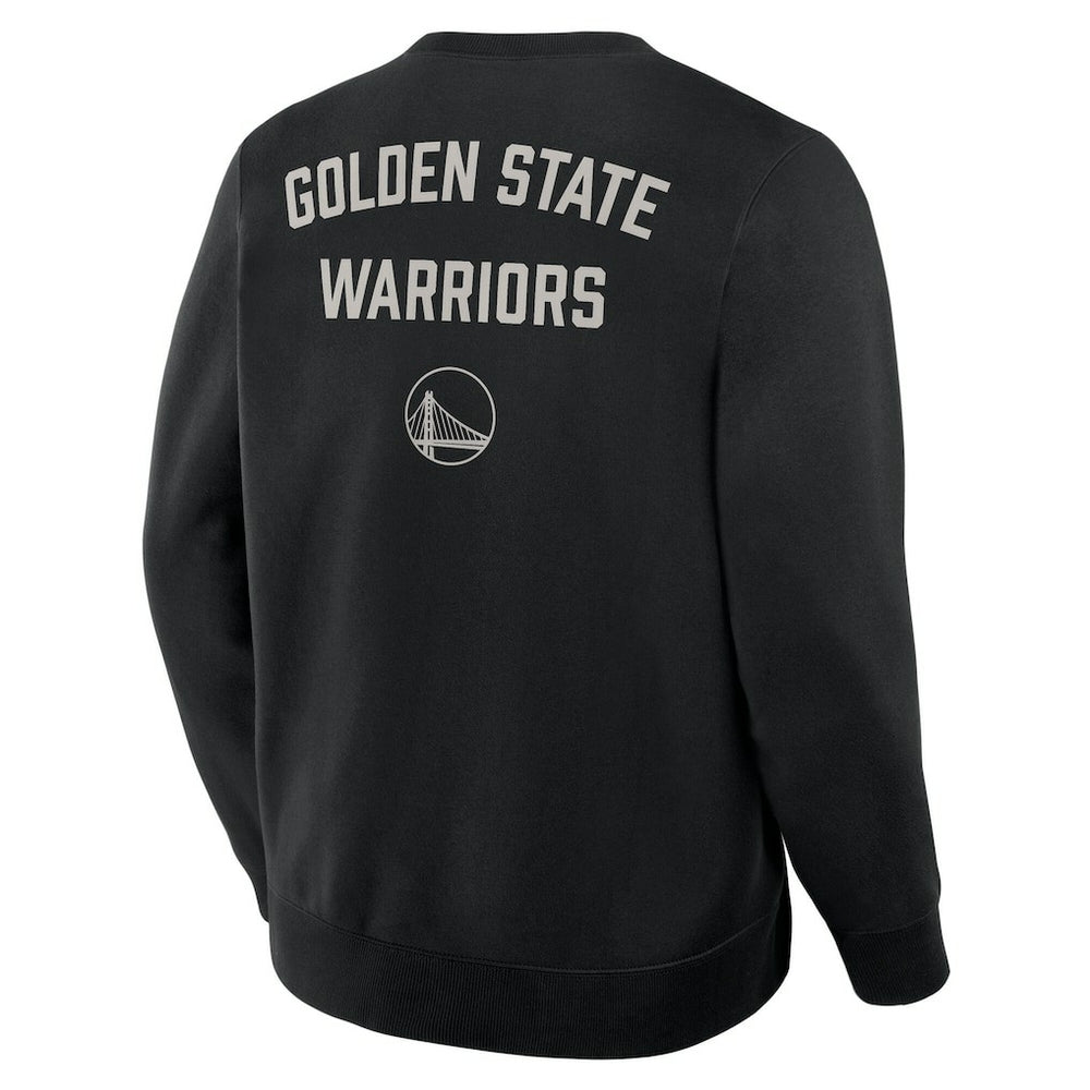 Golden State Warriors Crossover Collection Defensive Rotation Drill Premium Pullover Sweatshirt Black