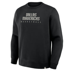 Dallas Mavericks Crossover Collection Defensive Rotation Drill Premium Pullover Sweatshirt Black