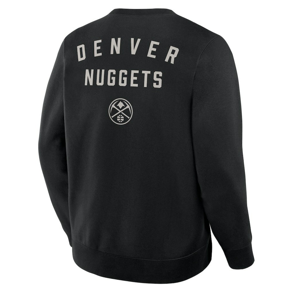 Denver Nuggets Crossover Collection Defensive Rotation Drill Premium Pullover Sweatshirt Black