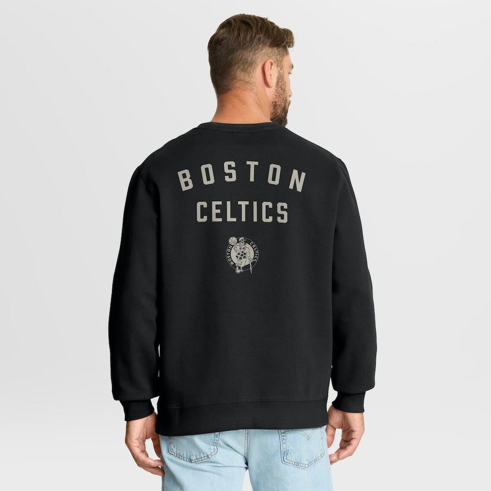 Boston Celtics Crossover Collection Defensive Rotation Drill Premium Pullover Sweatshirt Black