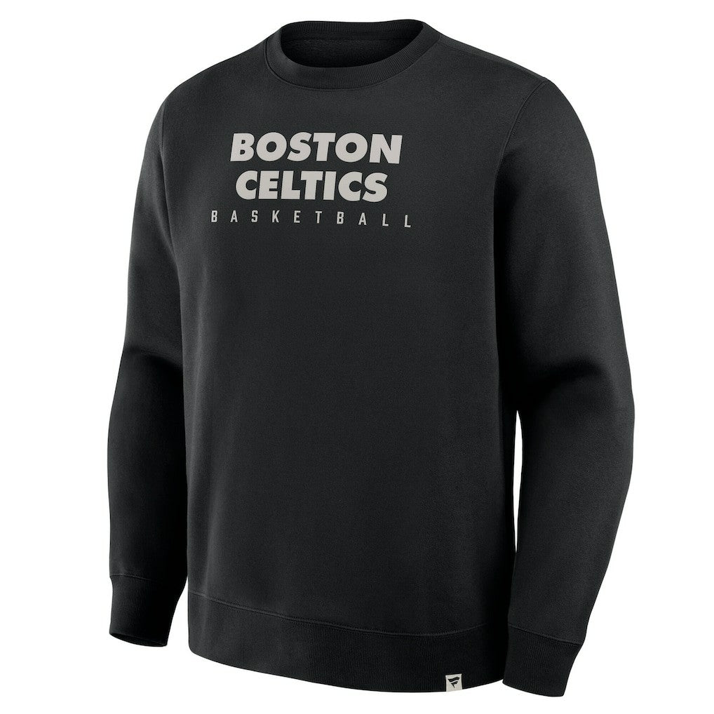 Boston Celtics Crossover Collection Defensive Rotation Drill Premium Pullover Sweatshirt Black