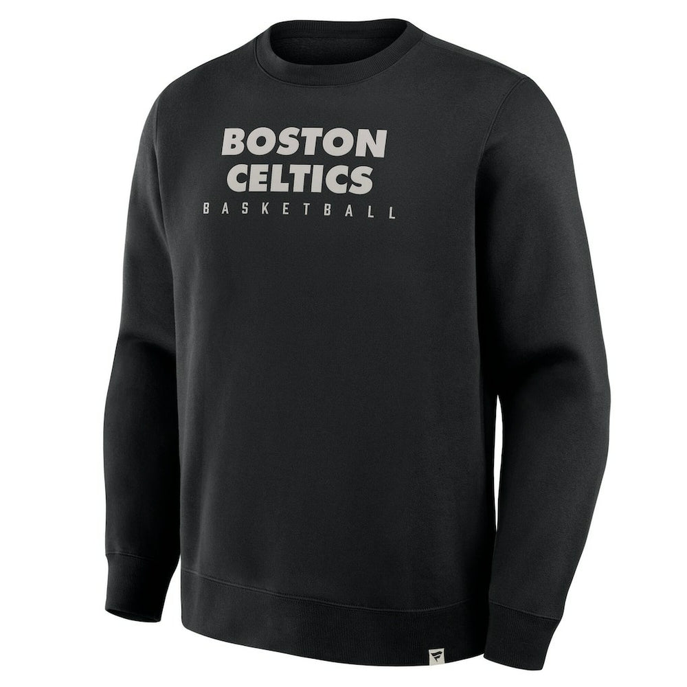 Boston Celtics Crossover Collection Defensive Rotation Drill Premium Pullover Sweatshirt Black