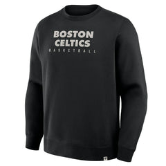 Boston Celtics Crossover Collection Defensive Rotation Drill Premium Pullover Sweatshirt Black
