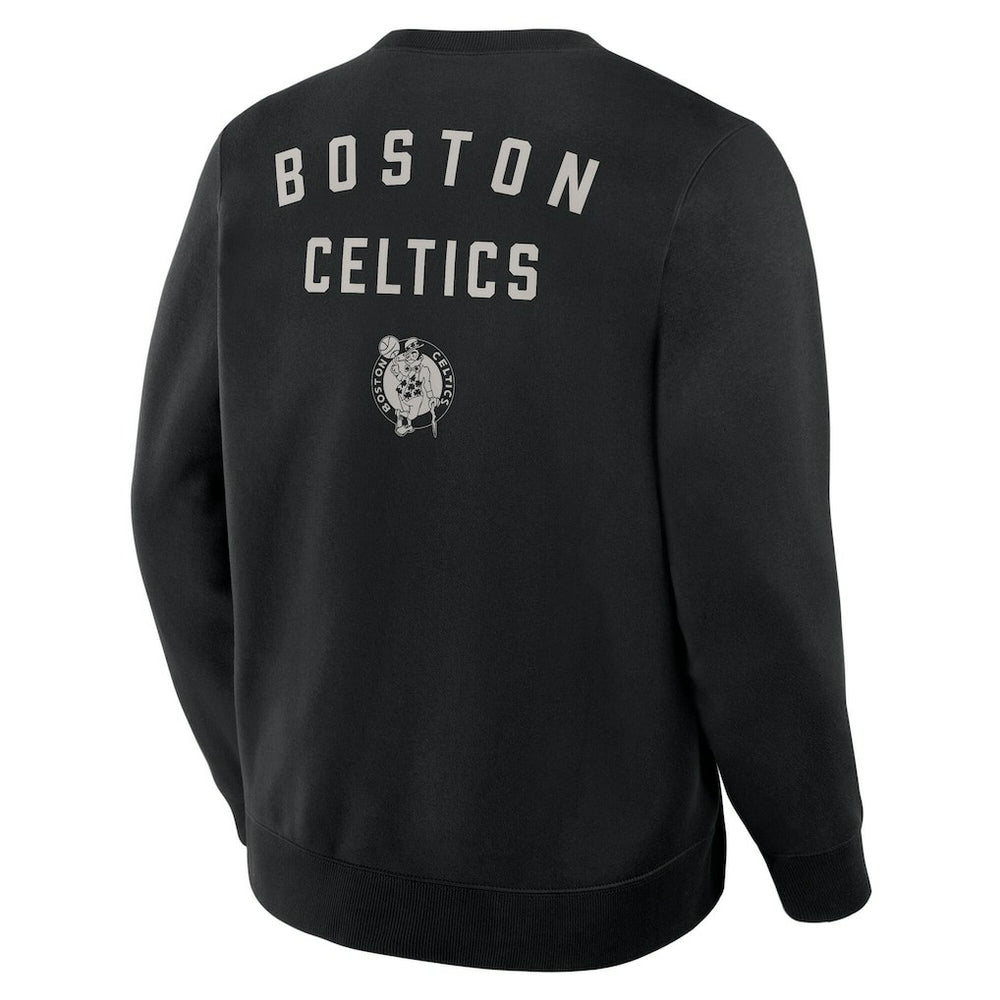 Boston Celtics Crossover Collection Defensive Rotation Drill Premium Pullover Sweatshirt Black