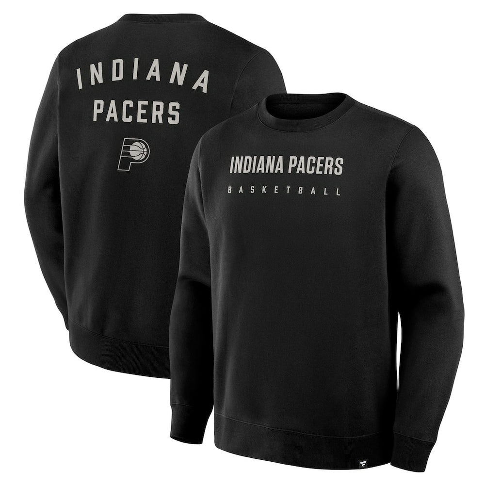 Indiana Pacers Crossover Collection Defensive Rotation Drill Premium Pullover Sweatshirt Black