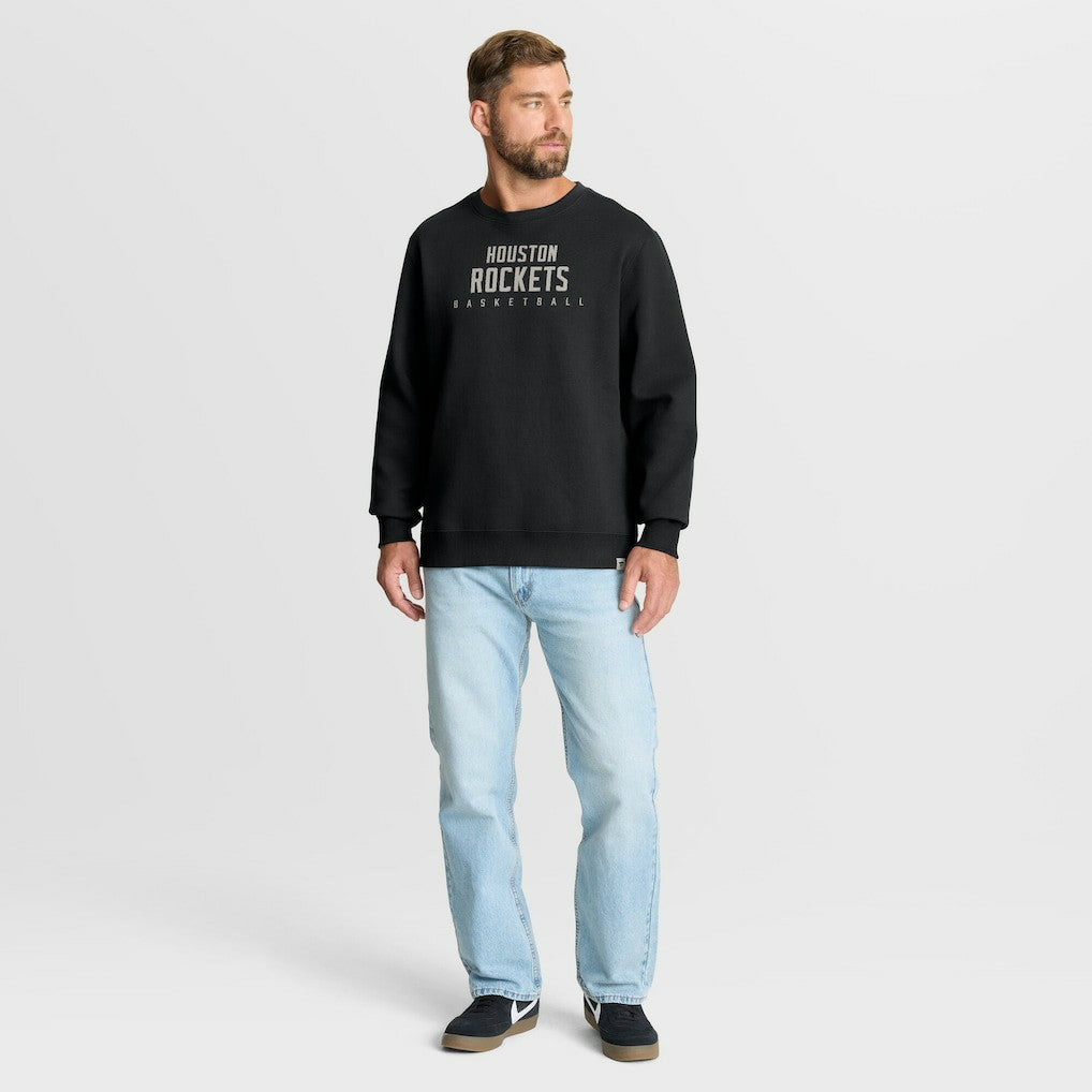 Houston Rockets Crossover Collection Defensive Rotation Drill Premium Pullover Sweatshirt Black