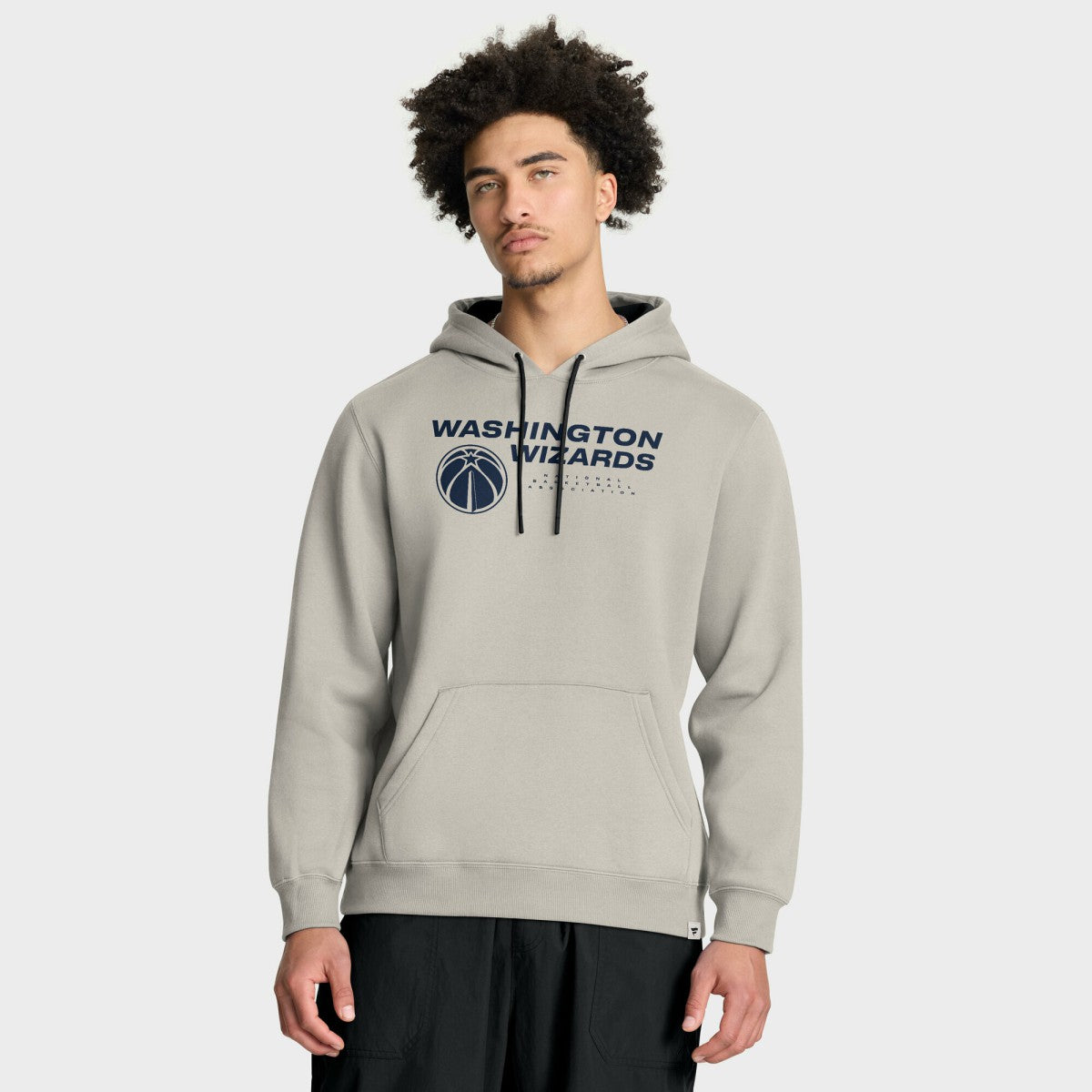 Washington Wizards Crossover Collection Blocked Shot Premium Pullover Hoodie Off White