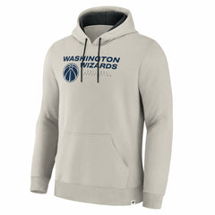 Washington Wizards Crossover Collection Blocked Shot Premium Pullover Hoodie Off White