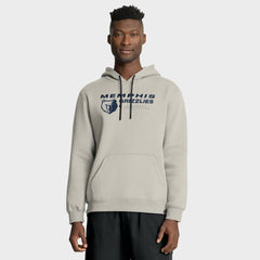 Memphis Grizzlies Crossover Collection Blocked Shot Premium Pullover Hoodie Off White