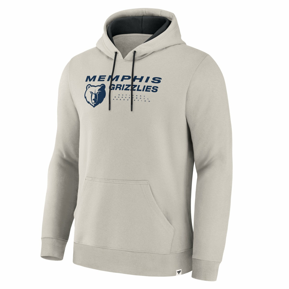 Memphis Grizzlies Crossover Collection Blocked Shot Premium Pullover Hoodie Off White
