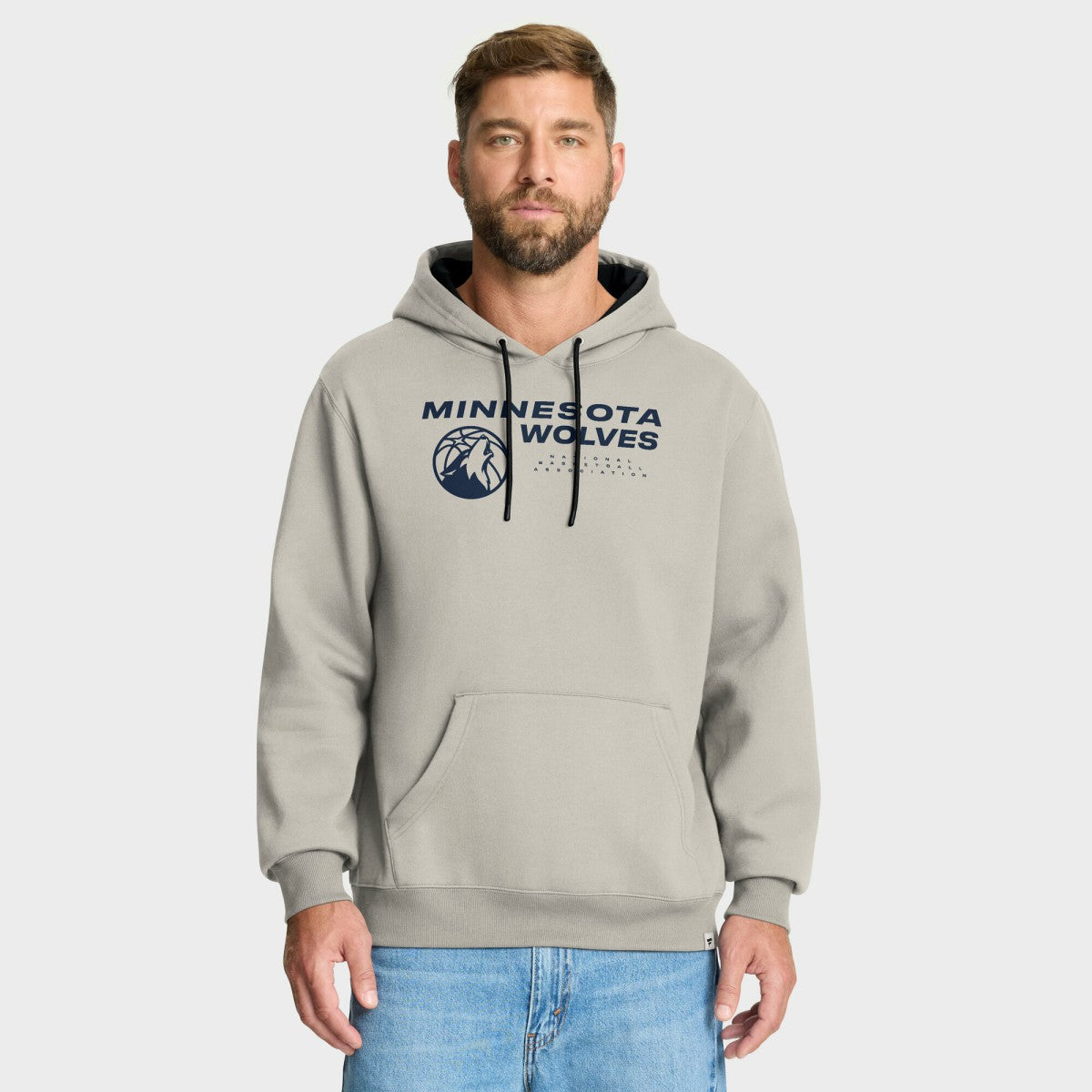 Minnesota Timberwolves Crossover Collection Blocked Shot Premium Pullover Hoodie Off White