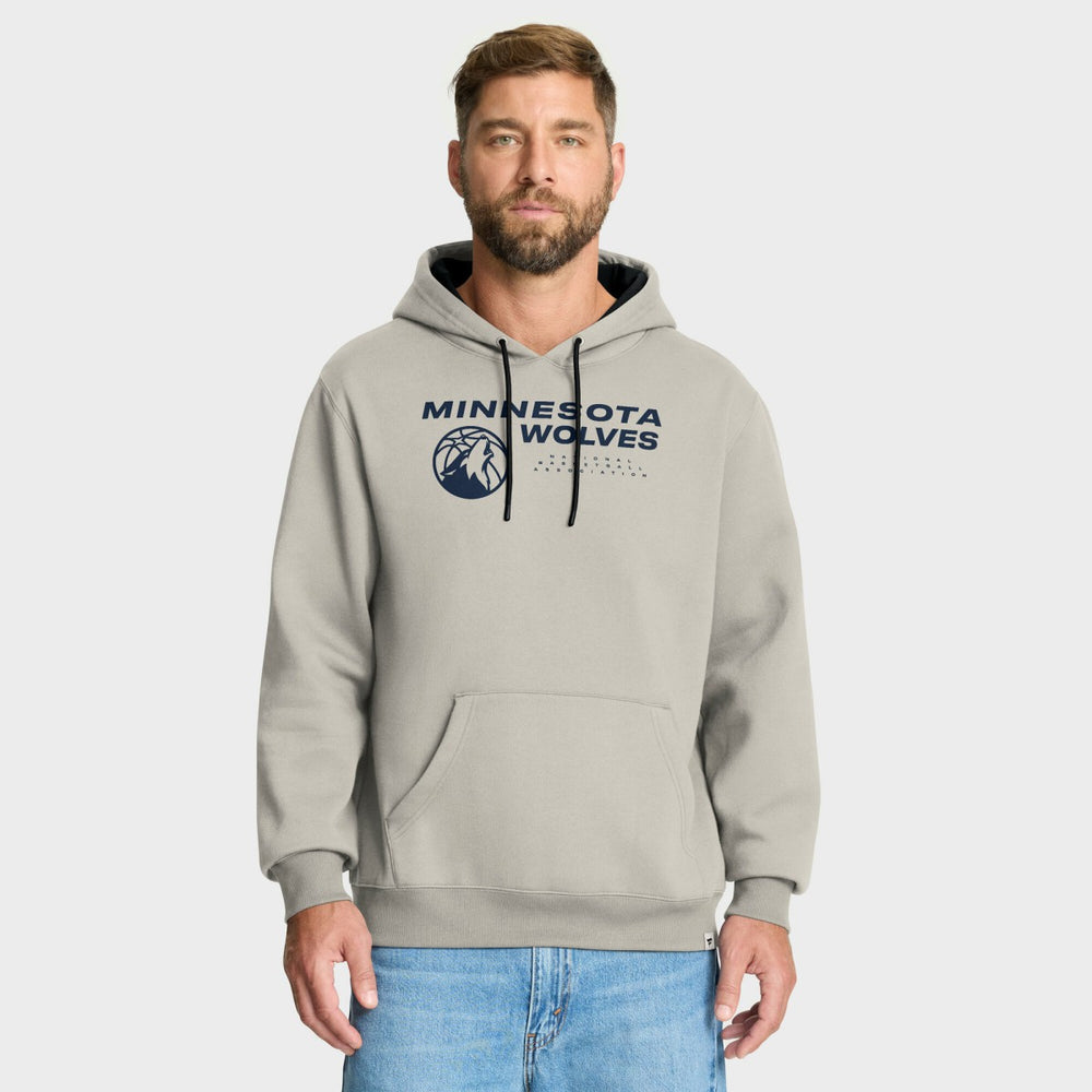 Minnesota Timberwolves Crossover Collection Blocked Shot Premium Pullover Hoodie Off White