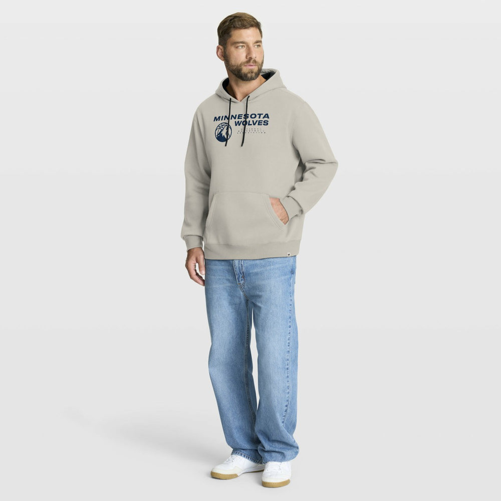 Minnesota Timberwolves Crossover Collection Blocked Shot Premium Pullover Hoodie Off White