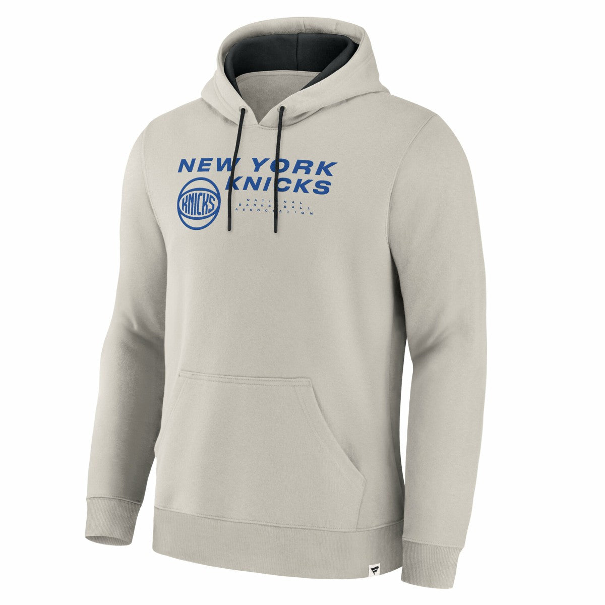 New York Knicks Crossover Collection Blocked Shot Premium Pullover Hoodie Off White