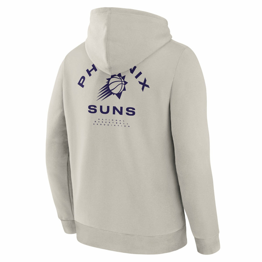 Phoenix Suns Crossover Collection Blocked Shot Premium Pullover Hoodie Off White