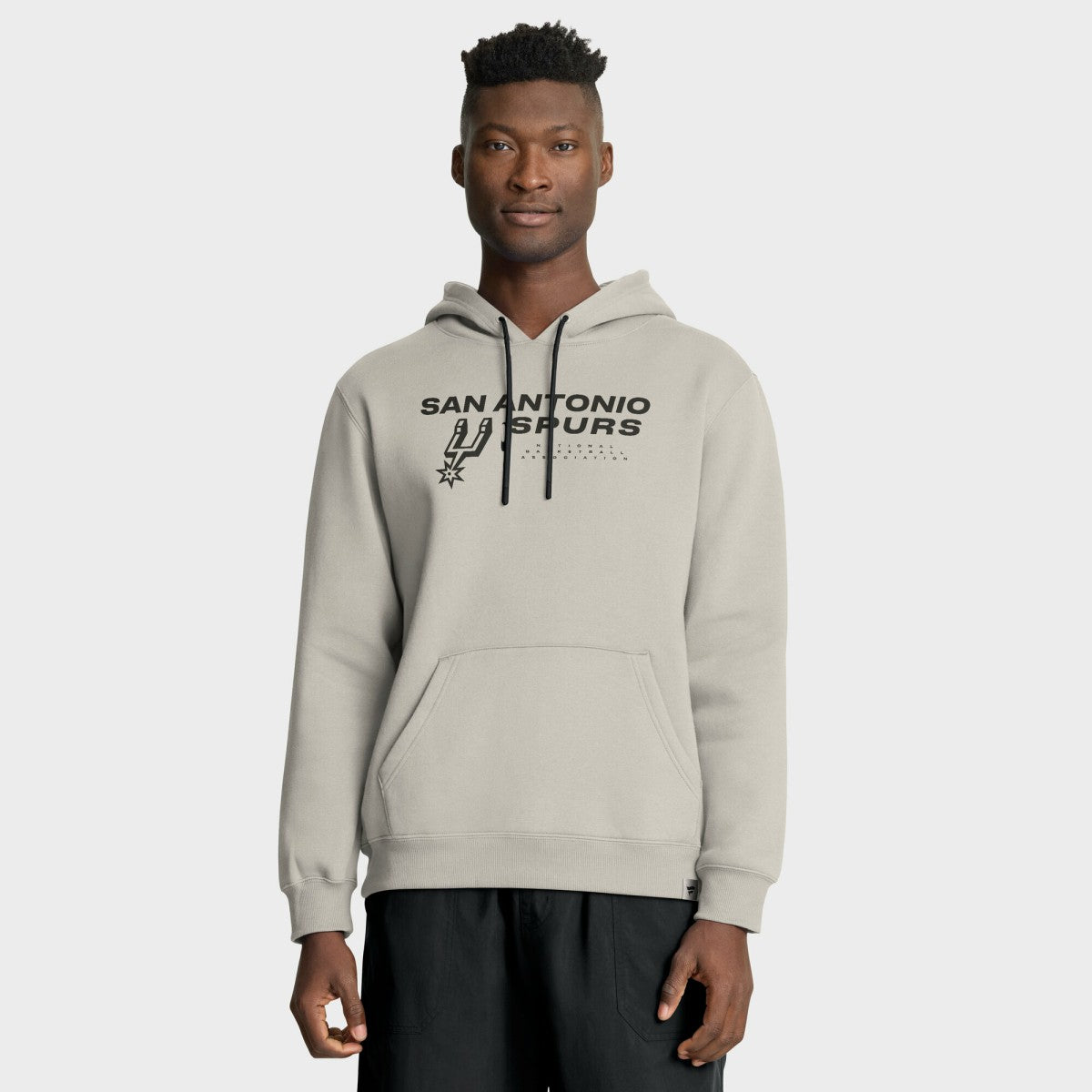 San Antonio Spurs Crossover Collection Blocked Shot Premium Pullover Hoodie Off White
