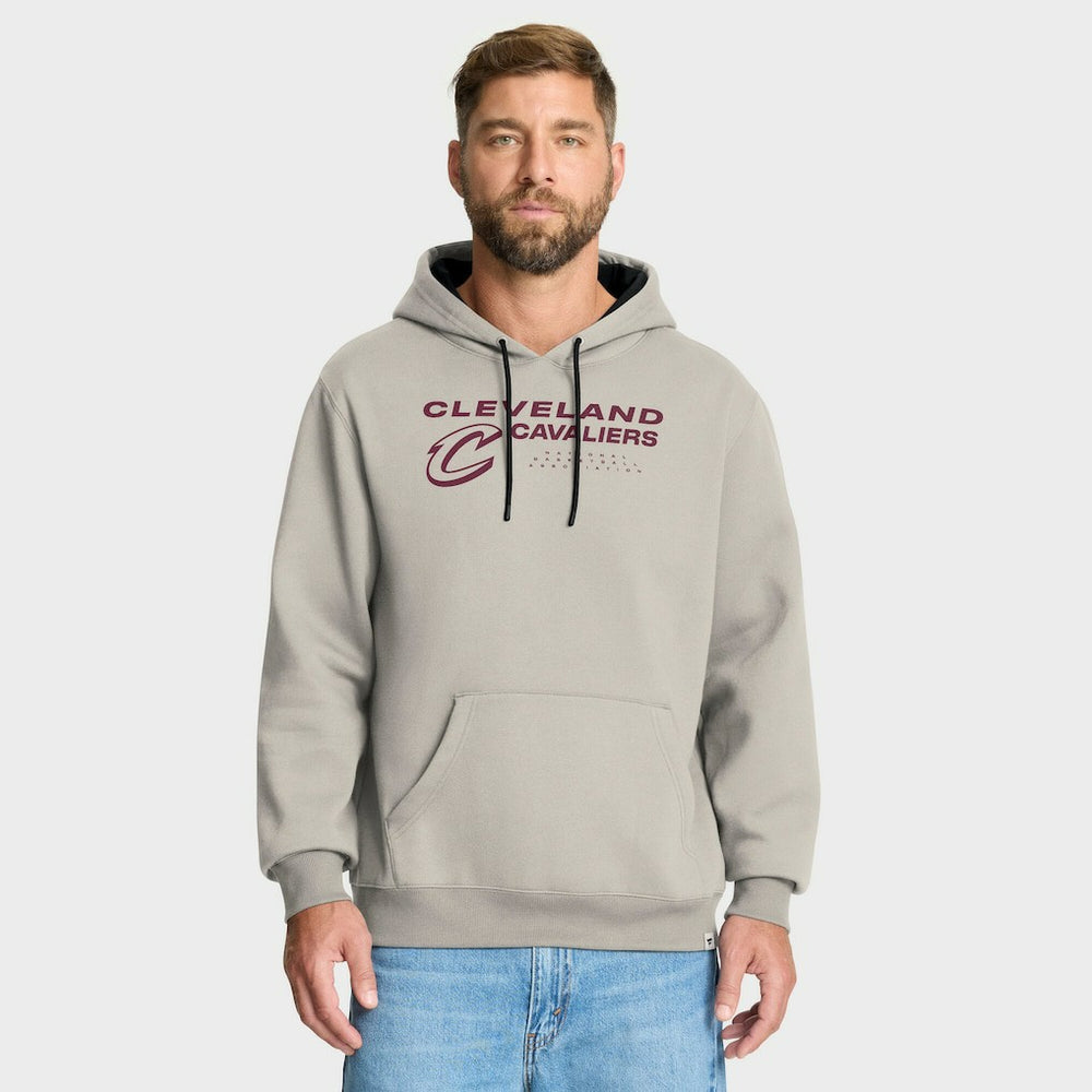Cleveland Cavaliers Crossover Collection Blocked Shot Premium Pullover Hoodie Off White
