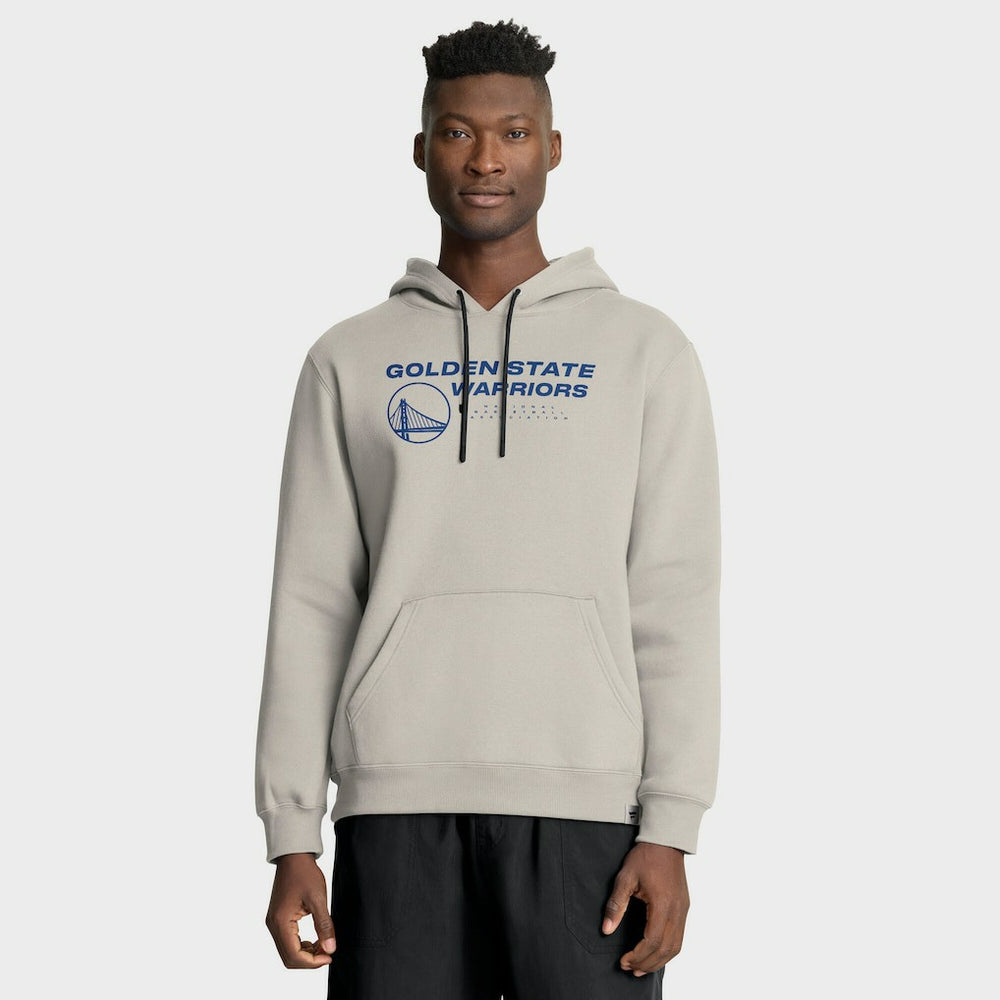 Golden State Warriors Crossover Collection Blocked Shot Premium Pullover Hoodie Off White