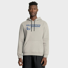 Golden State Warriors Crossover Collection Blocked Shot Premium Pullover Hoodie Off White
