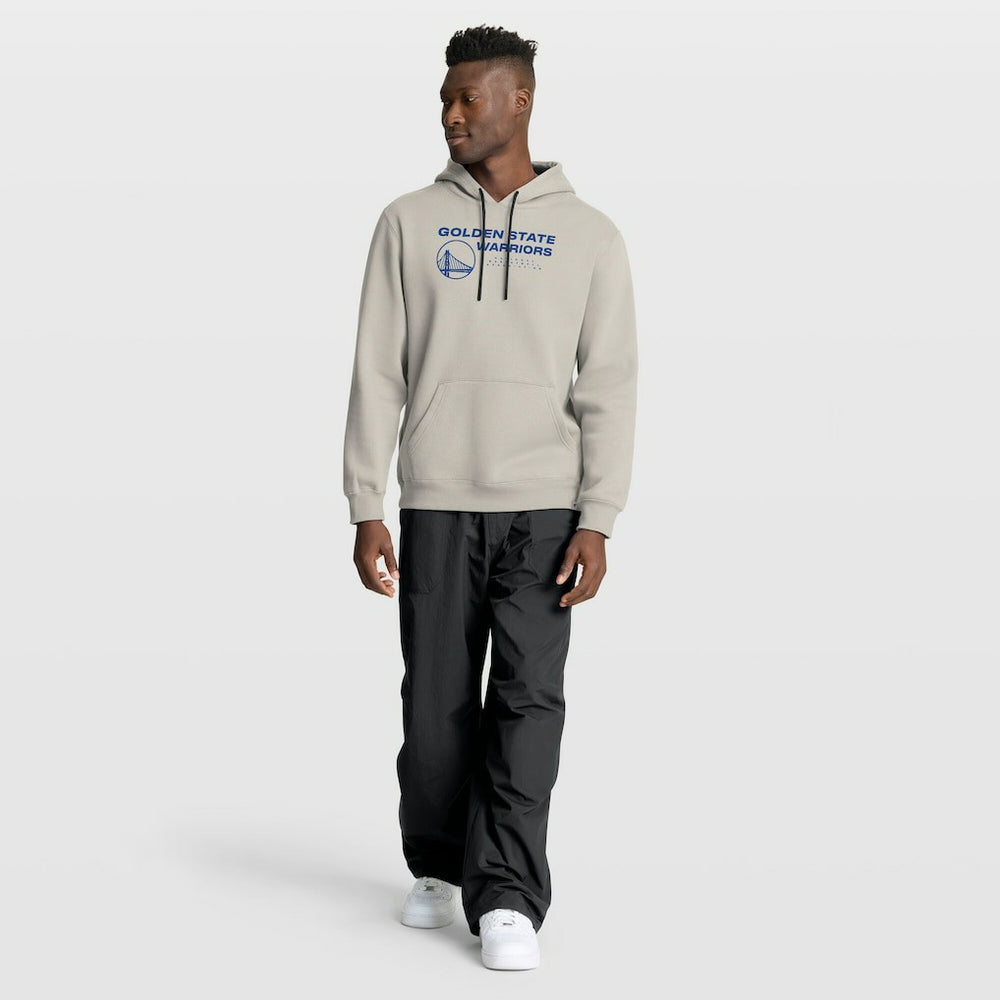 Golden State Warriors Crossover Collection Blocked Shot Premium Pullover Hoodie Off White