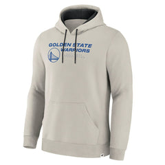 Golden State Warriors Crossover Collection Blocked Shot Premium Pullover Hoodie Off White