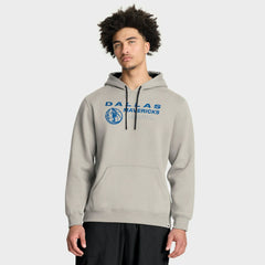 Dallas Mavericks Crossover Collection Blocked Shot Premium Pullover Hoodie Off White