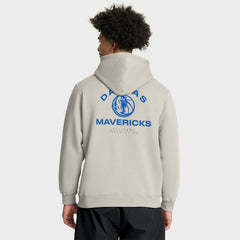 Dallas Mavericks Crossover Collection Blocked Shot Premium Pullover Hoodie Off White