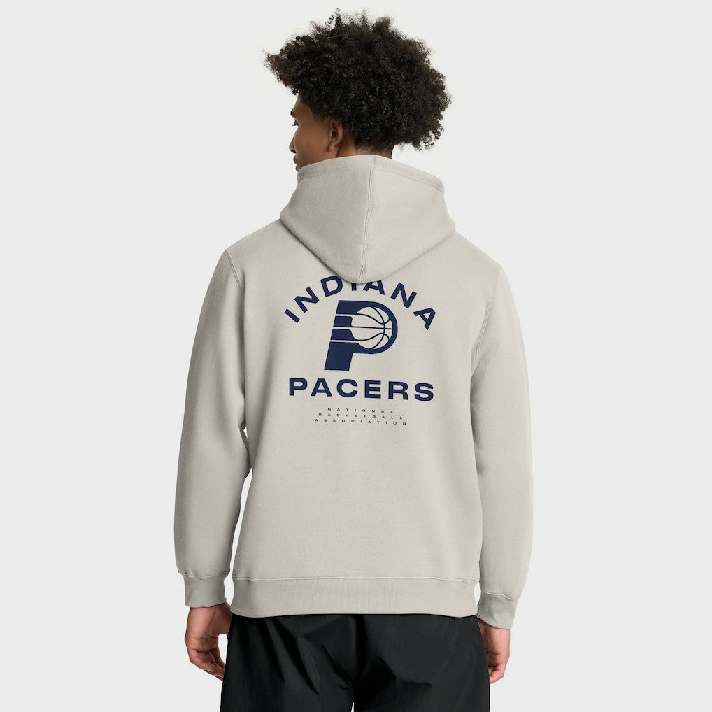 Indiana Pacers Crossover Collection Blocked Shot Premium Pullover Hoodie Off White