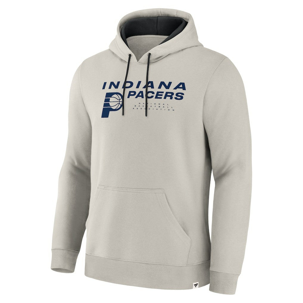 Indiana Pacers Crossover Collection Blocked Shot Premium Pullover Hoodie Off White