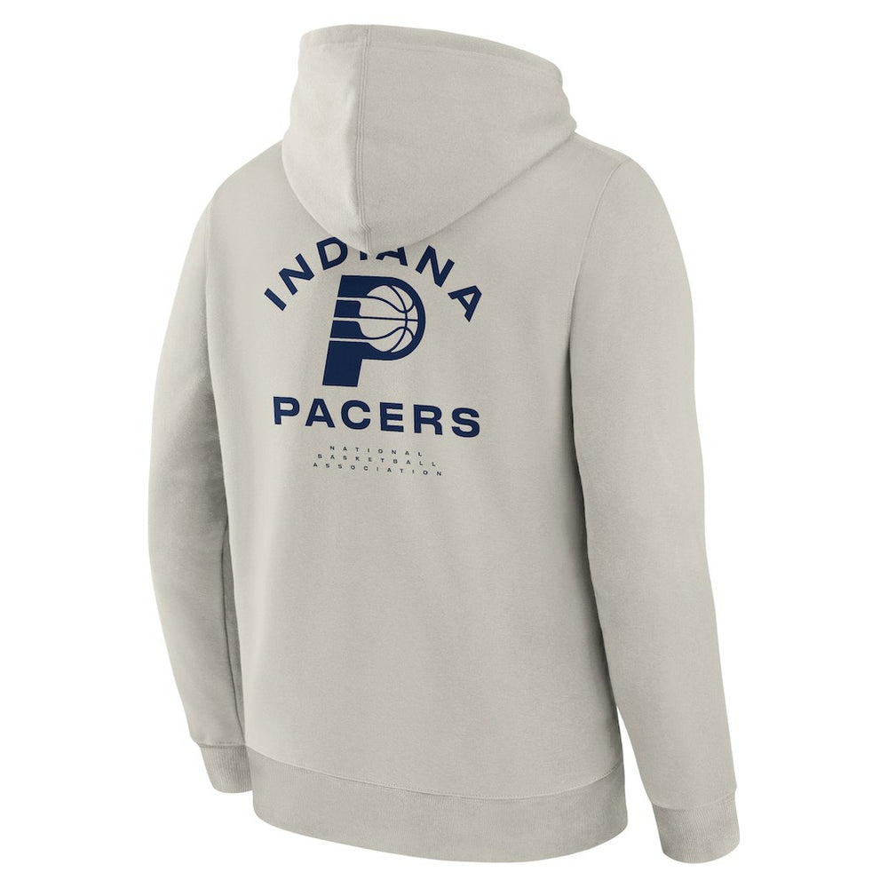 Indiana Pacers Crossover Collection Blocked Shot Premium Pullover Hoodie Off White