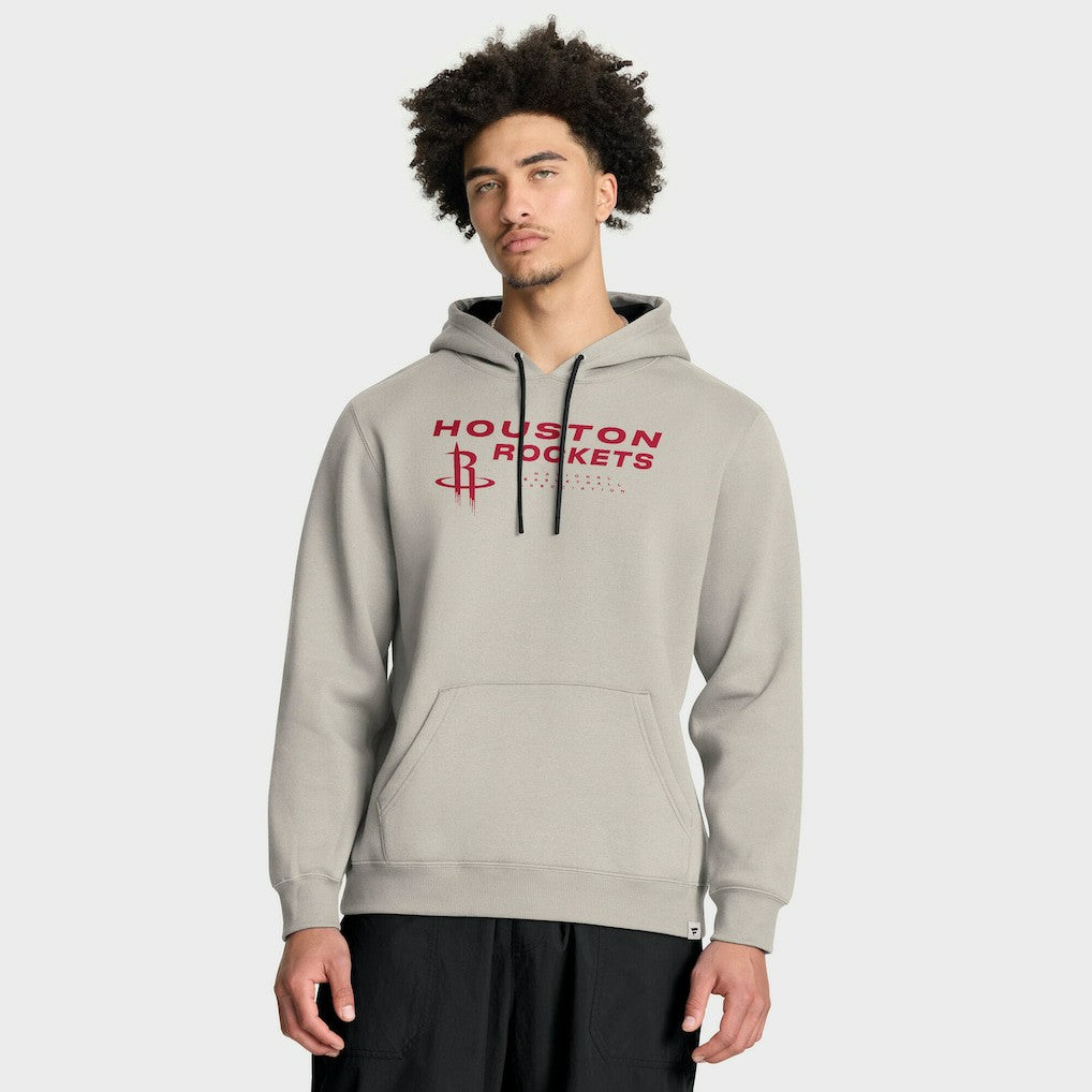 Houston Rockets Crossover Collection Blocked Shot Premium Pullover Hoodie Off White